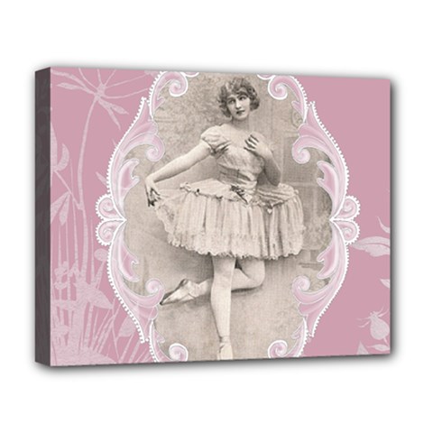 Lady 1112861 1280 Deluxe Canvas 20  X 16  (stretched) by vintage2030