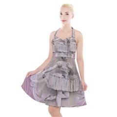 Lady 1112861 1280 Halter Party Swing Dress 