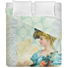 Lady 1112776 1920 Duvet Cover Double Side (california King Size) by vintage2030