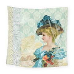 Lady 1112776 1920 Square Tapestry (large)