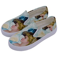 Lady 1112776 1920 Kids  Canvas Slip Ons