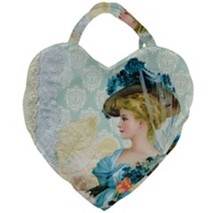 Lady 1112776 1920 Giant Heart Shaped Tote