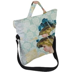 Lady 1112776 1920 Fold Over Handle Tote Bag