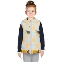 Retro 1107644 1920 Kid s Hooded Puffer Vest by vintage2030