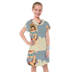 Retro 1107634 1920 Kids  Drop Waist Dress by vintage2030