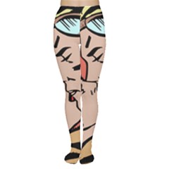 Retrocouplekissing Tights by vintage2030