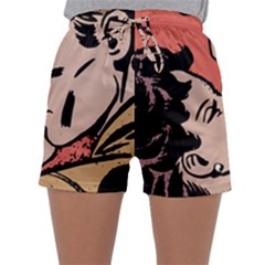 Retrocouplekissing Sleepwear Shorts