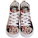 Retrocouplekissing Kid s Hi-Top Skate Sneakers View1