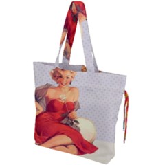 Retro 1107638 1920 Drawstring Tote Bag