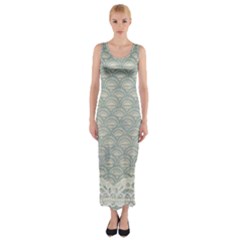 Background 1079481 1920 Fitted Maxi Dress