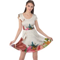 Girl 976108 1280 Cap Sleeve Dress by vintage2030