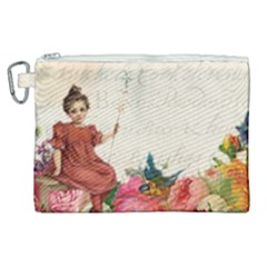 Girl 976108 1280 Canvas Cosmetic Bag (xl) by vintage2030