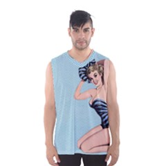 Retro 1107640 1920 Men s Basketball Tank Top by vintage2030