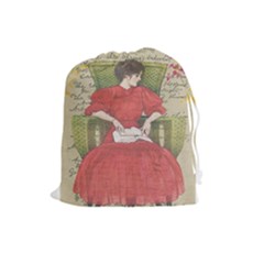 Vintage 1079413 1920 Drawstring Pouch (large) by vintage2030