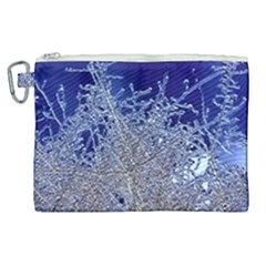Crystalline Branches Canvas Cosmetic Bag (xl) by DeneWestUK