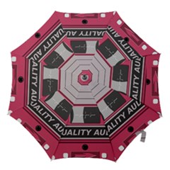 Pink Cassette Hook Handle Umbrellas (medium) by vintage2030
