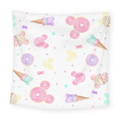 Sweet Shop Long Towel Square Tapestry (large) by WonderlandMagicBathCo