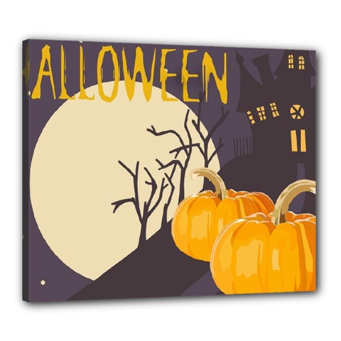 Halloween 979495 1280 Canvas 24  X 20  (stretched) by vintage2030