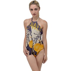 Halloween 979495 1280 Go With The Flow One Piece Swimsuit by vintage2030