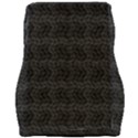 Wavy Grid Dark Pattern Car Seat Velour Cushion  View2