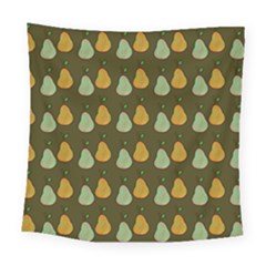 Pears Brown Square Tapestry (large)