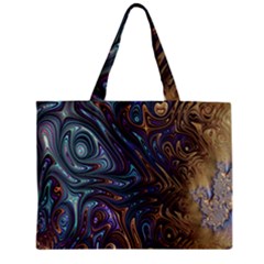 Fractal Art Artwork Globular Zipper Mini Tote Bag