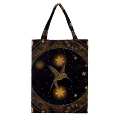 Wonderful Hummingbird With Stars Classic Tote Bag by FantasyWorld7