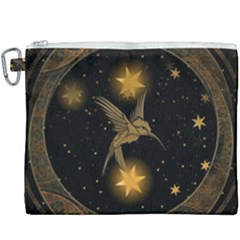 Wonderful Hummingbird With Stars Canvas Cosmetic Bag (xxxl) by FantasyWorld7