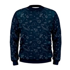 Retro Space Pattern Men s Sweatshirt by JadehawksAnD