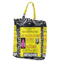 Ronald Story Vaccine Mrtacpans Giant Grocery Tote by MRTACPANS