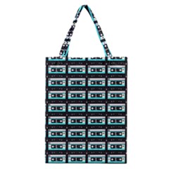 Aqua Cassette Classic Tote Bag