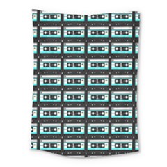 Aqua Cassette Medium Tapestry