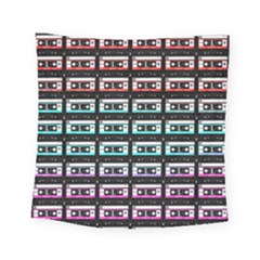Three Color Ombre Cassette Square Tapestry (small)