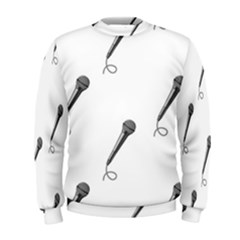 Microphone Realistic Karaoke Men s Sweatshirt by Simbadda