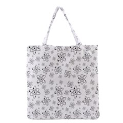 Atom Chemistry Science Physics Grocery Tote Bag by Simbadda