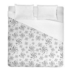 Atom Chemistry Science Physics Duvet Cover (Full/ Double Size)