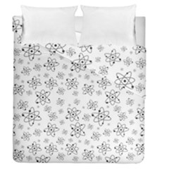 Atom Chemistry Science Physics Duvet Cover Double Side (Queen Size)