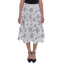 Atom Chemistry Science Physics Perfect Length Midi Skirt