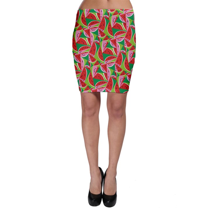 Melon Bodycon Skirt