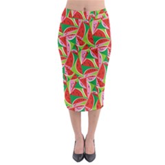 Melon Midi Pencil Skirt by awesomeangeye