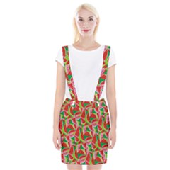 Melon Braces Suspender Skirt by awesomeangeye