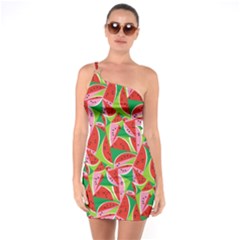 Melon One Soulder Bodycon Dress by awesomeangeye