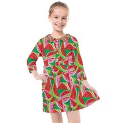 Melon Kids  Quarter Sleeve Shirt Dress by awesomeangeye