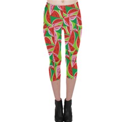 Melon Capri Leggings  by awesomeangeye