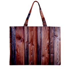 Wood Boards Wooden Wall Wall Boards Zipper Mini Tote Bag by Simbadda