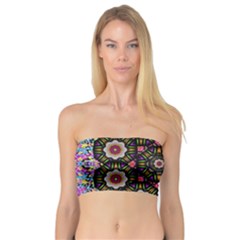 Decorative Ornate Candy With Soft Candle Light For Peace Bandeau Top by pepitasart