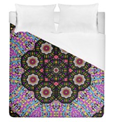 Decorative Ornate Candy With Soft Candle Light For Peace Duvet Cover (queen Size) by pepitasart