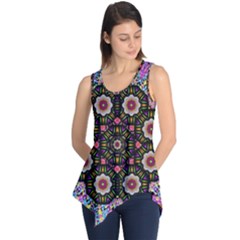 Decorative Ornate Candy With Soft Candle Light For Peace Sleeveless Tunic by pepitasart