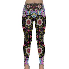 Decorative Ornate Candy With Soft Candle Light For Peace Lightweight Velour Classic Yoga Leggings by pepitasart