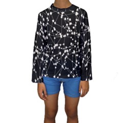 Constellations Kids  Long Sleeve Swimwear by snowwhitegirl